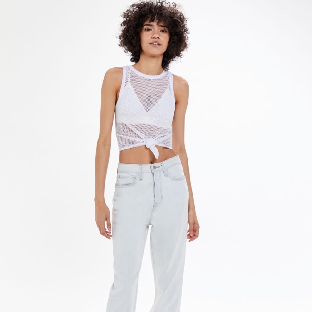 Mesh Flowy Tank Top - Picture 2 of 5